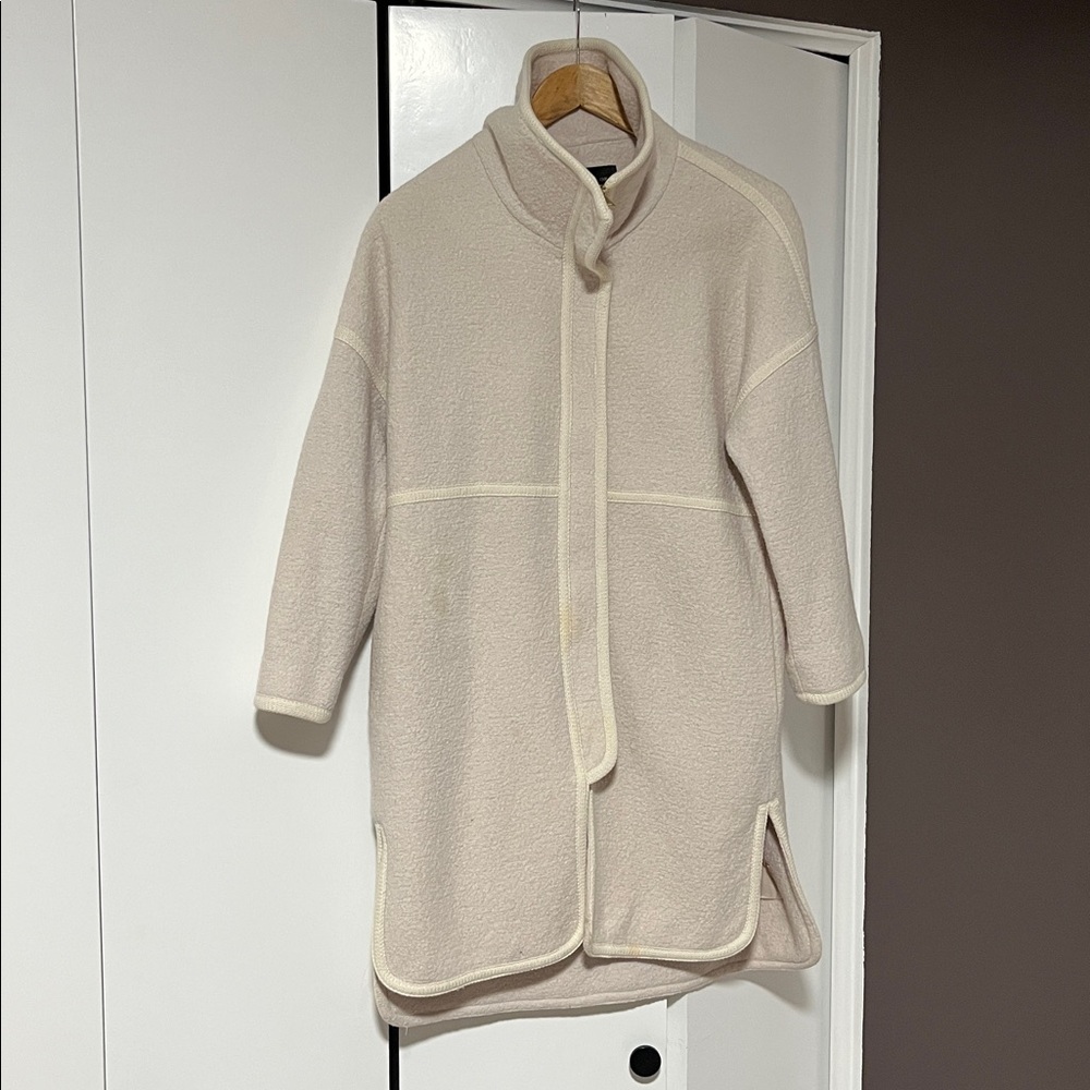 Ann Taylor Elegant Cream Coat